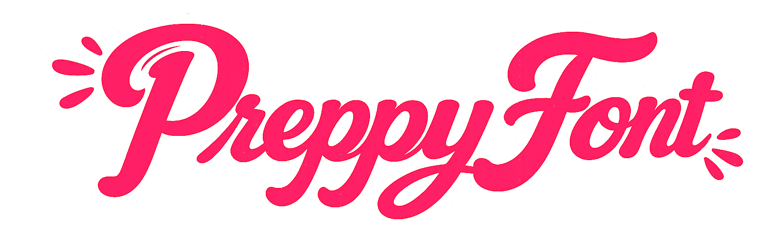 Preppy Font